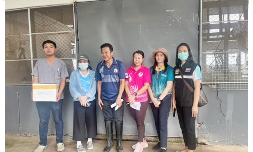 ✨สำนักงานปศุสัตว์จังหวัดพะเยาเข้าสอบสวนโรคไข้หูดับ (Streptococcosis) ณ โรงฆ่าสัตว์เทศบาลเมืองพะเยา✨